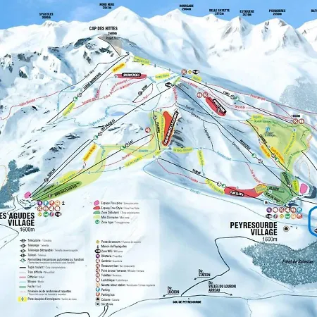 Apartment Renove A Peyragudes, 6 Pers, Proche Pistes, Parking Gratuit & Avantages - Fr-1-695-40 Germ